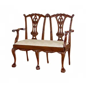 Кресло-диван Чиппендейл  МИГ625 CCC2-M YC купить в интернет магазине Мебель из массива. Звоните +7 495 961-63-63 Мебель Индонезии