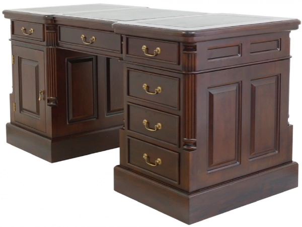 Письменный стол из массива дерева 160 MSM.36 Brown 12262 BROWN купить в интернет магазине Мебель из массива. Звоните +7 495 961-63-63 Мебель Индонезии