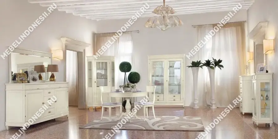 Буфет "Мария Сильва" Орех MS909  купить в интернет магазине Мебель из массива. Звоните +7 495 961-63-63 Столовые