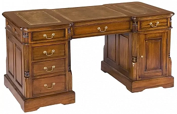 Письменный стол из массива дерева MSU.104BROWN  купить в интернет магазине Мебель из массива. Звоните +7 495 961-63-63 Письменные столы из Индонезии