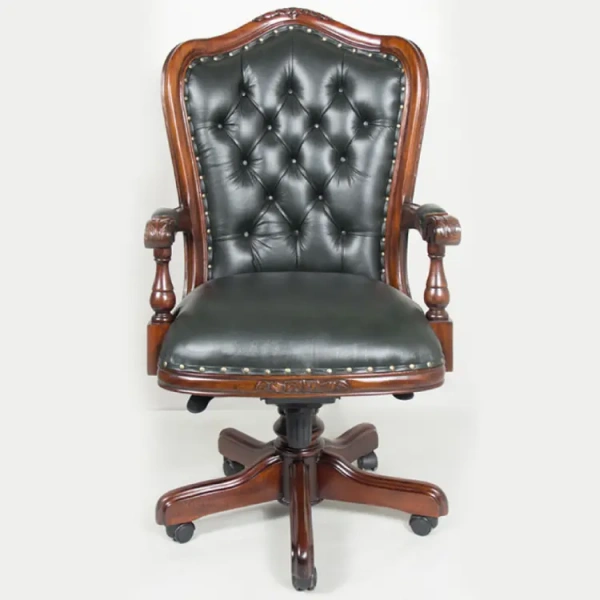 Кабинетное рабочее кресло MSM.51 GREEN 15303 GREEN купить в интернет магазине Мебель из массива. Звоните +7 495 961-63-63 Мебель Индонезии