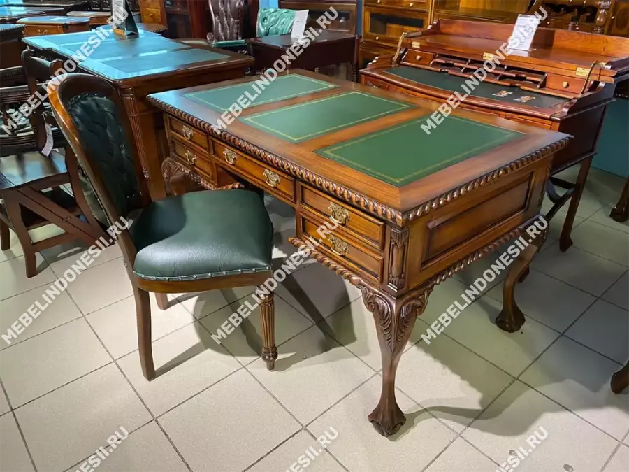 Письменный стол 140 Chippendale Green  